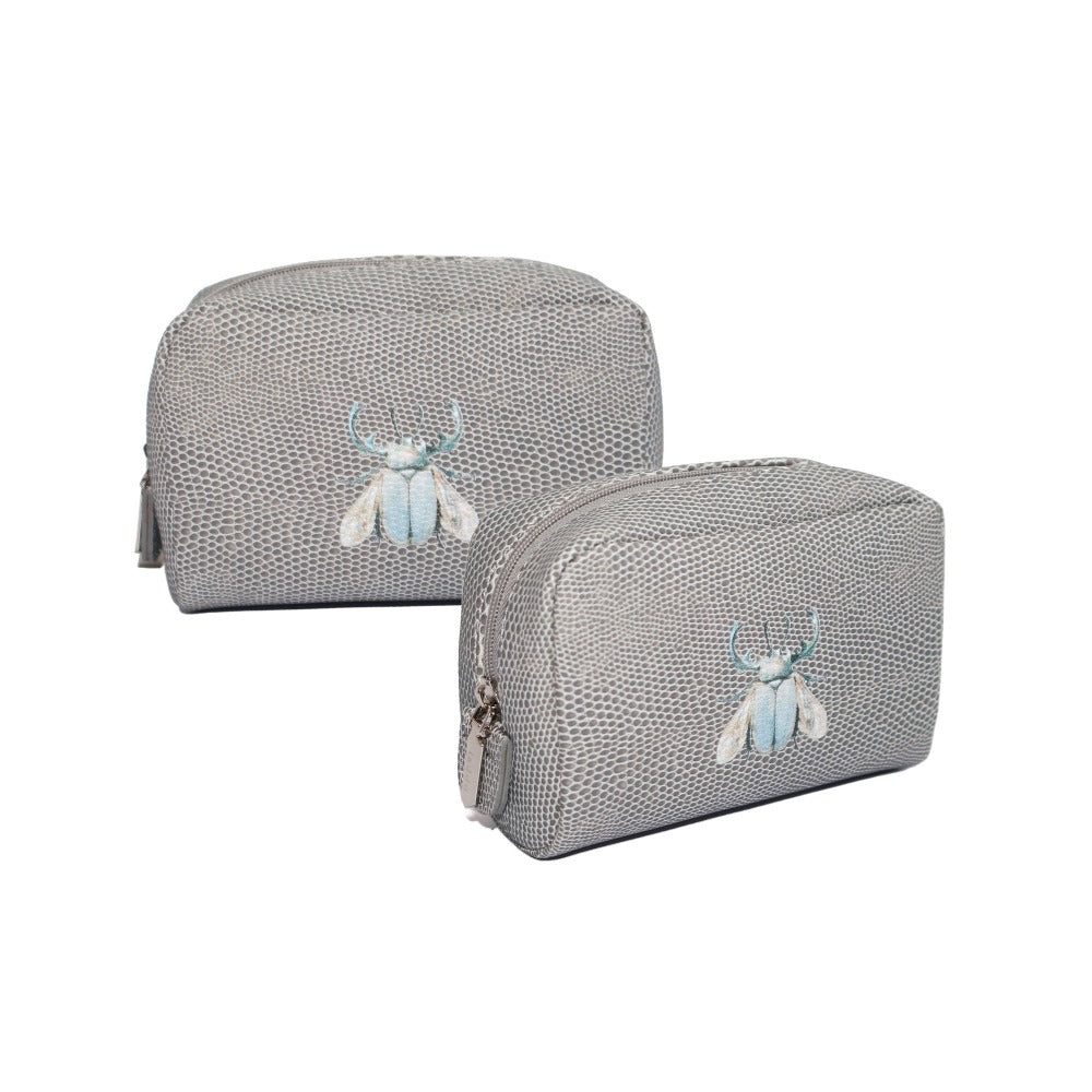 POUCH MONKEY REPTIL GRIS