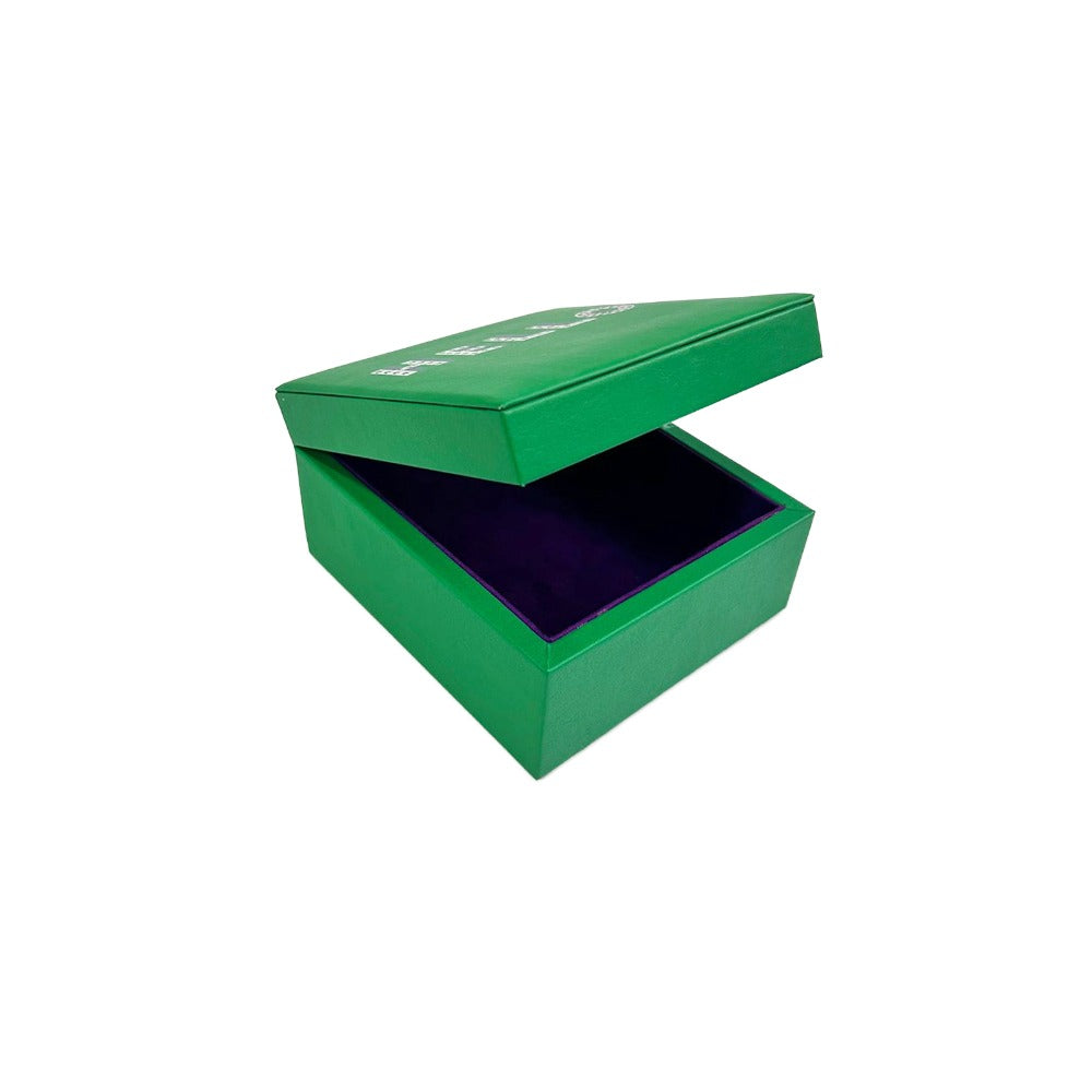 CAJA DECORATIVA CHICA KENYA ESMERALDA HELLO