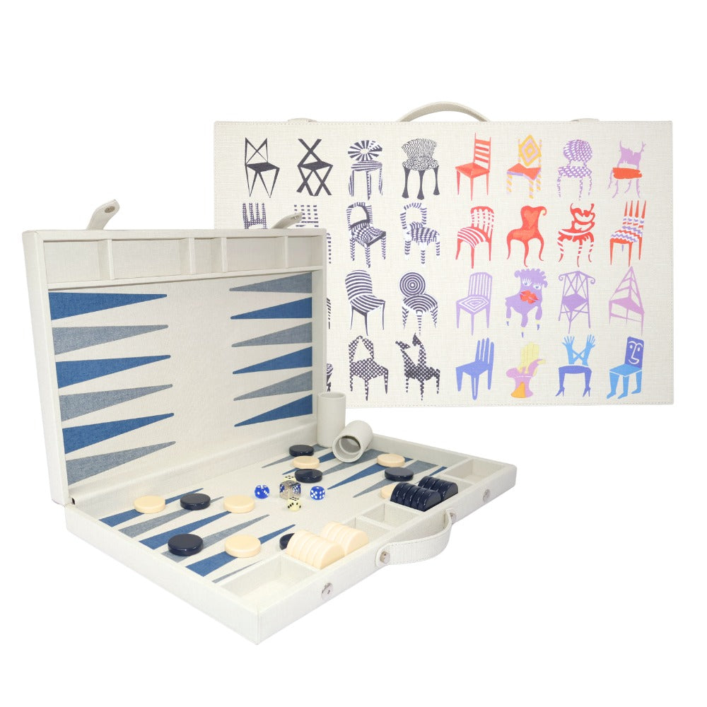 BACKGAMMON GRANDE FIORE BLANCO PEDRO FRIEDEBERG