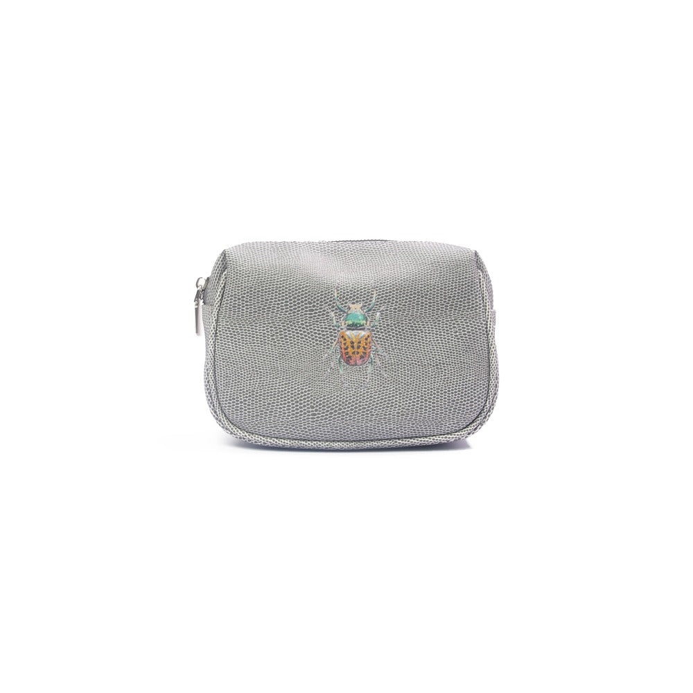 NECESER CHICO REPTIL GRIS