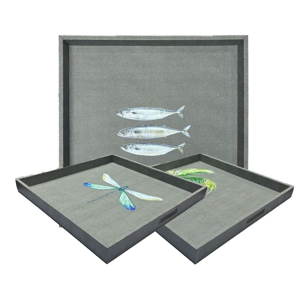 CHAROLA 50 X 50 REPTIL GRIS
