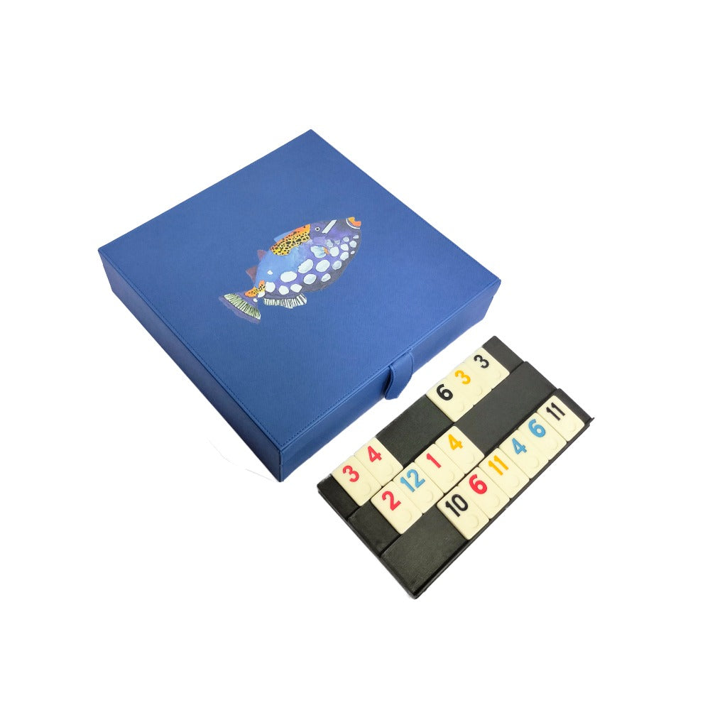RUMMY Q FORRO AZUL MEDIO