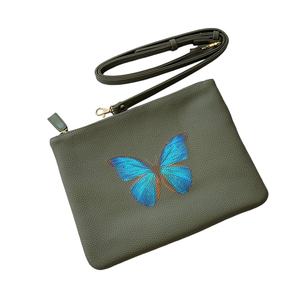 BOLSA DELFINA HOLLY 512 GRIS OSCURO