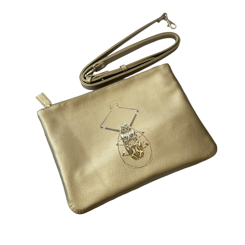 BOLSA DELFINA DITA 439 ORO