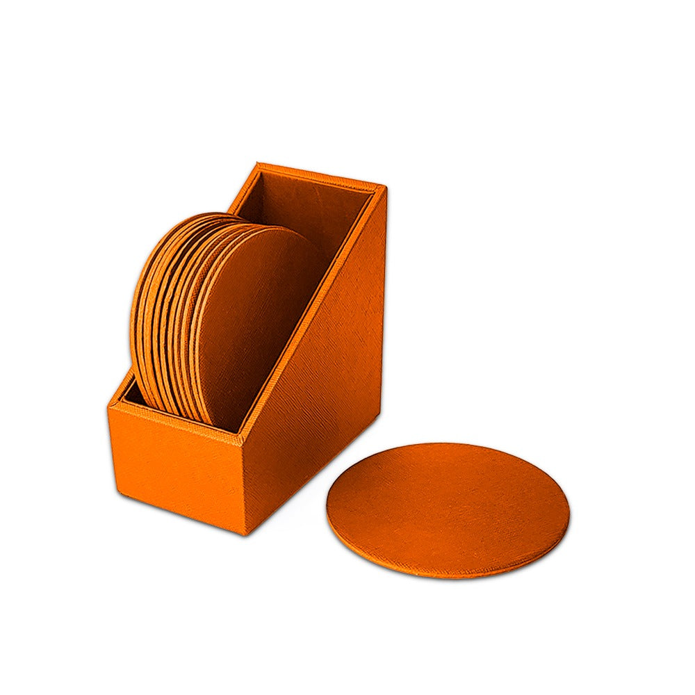 ESTUCHE PORTA VASOS CIRCULARES 12 LISO