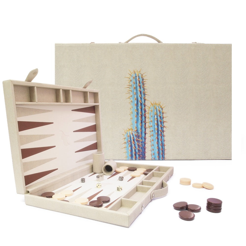 BACKGAMMON GRANDE RAYITAS CARNE