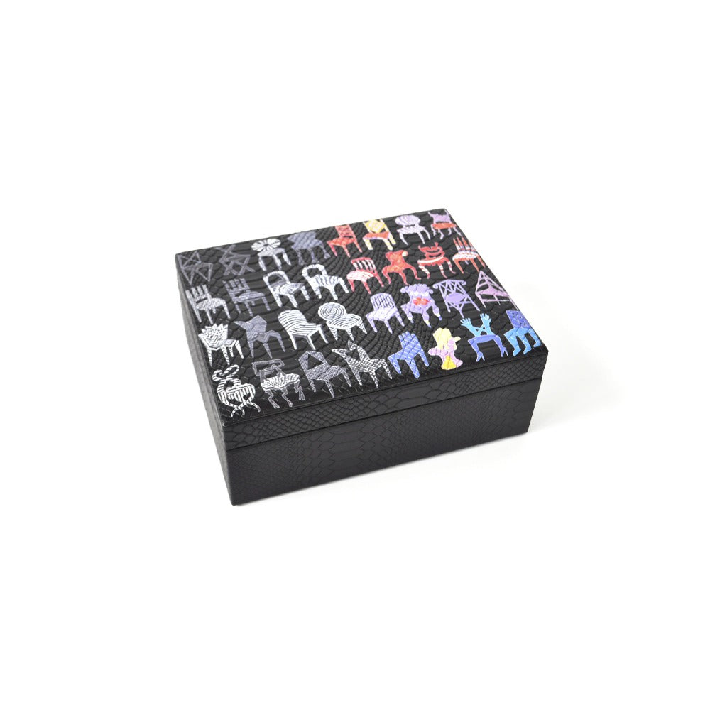 CAJA DE TE 6 NEGRO MATE PEDRO FRIEDEBERG