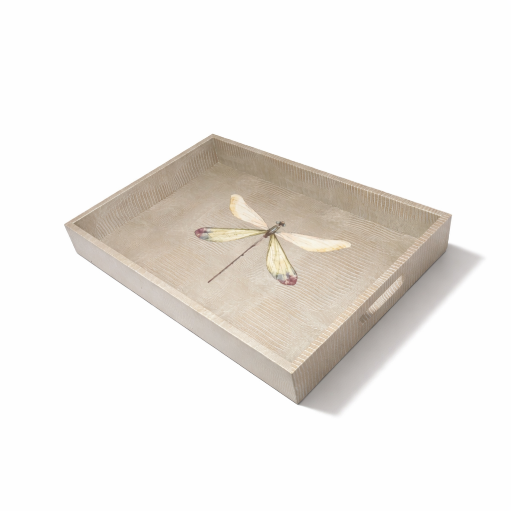 CHAROLA MEDIANA TEJUS PLATA BEIGE