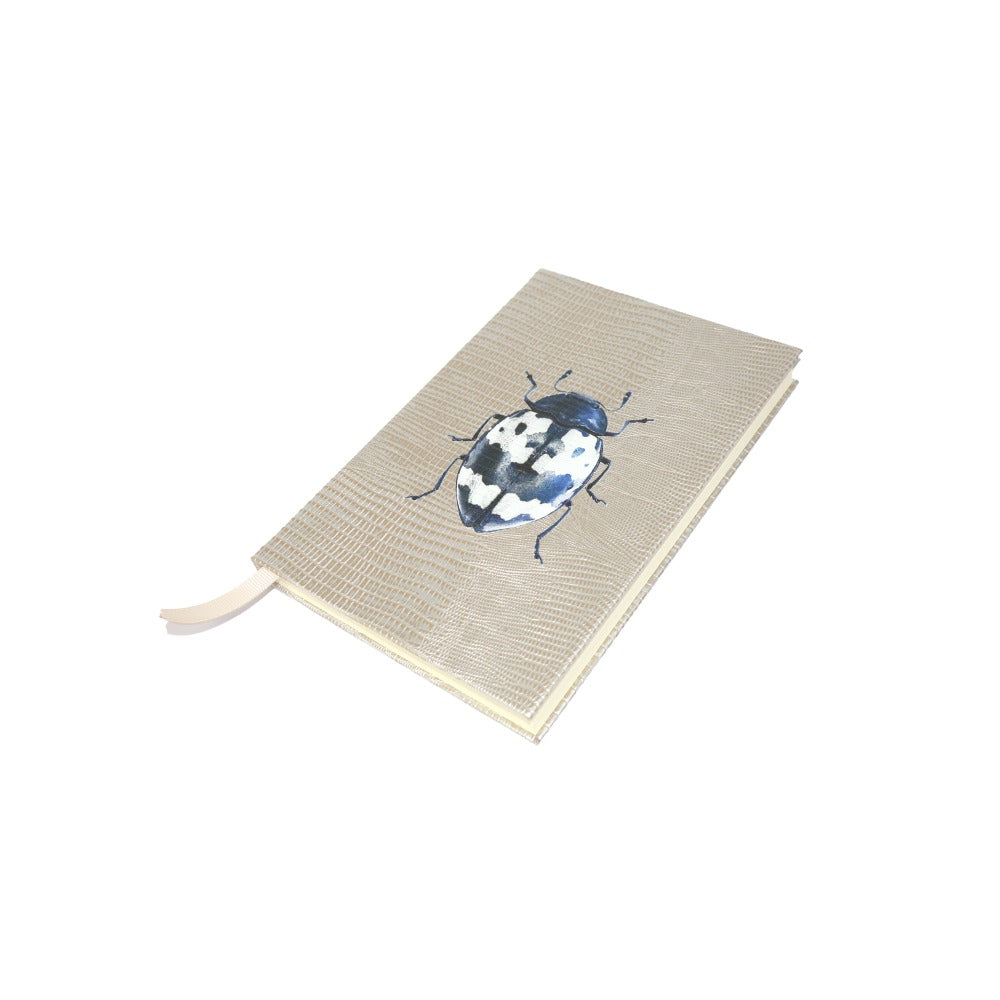 LIBRETA TEJUS PLATA BEIGE