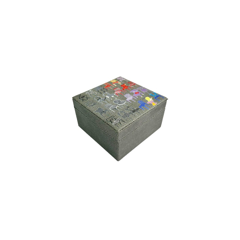 CAJA DECORATIVA CHICA REPTIL GRIS PEDRO FRIEDEBRG