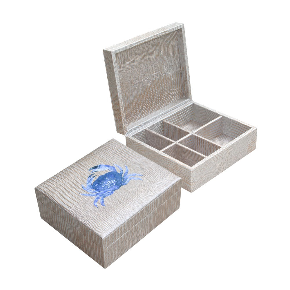 JOYERO BURO TEJUS PLATA  BEIGE