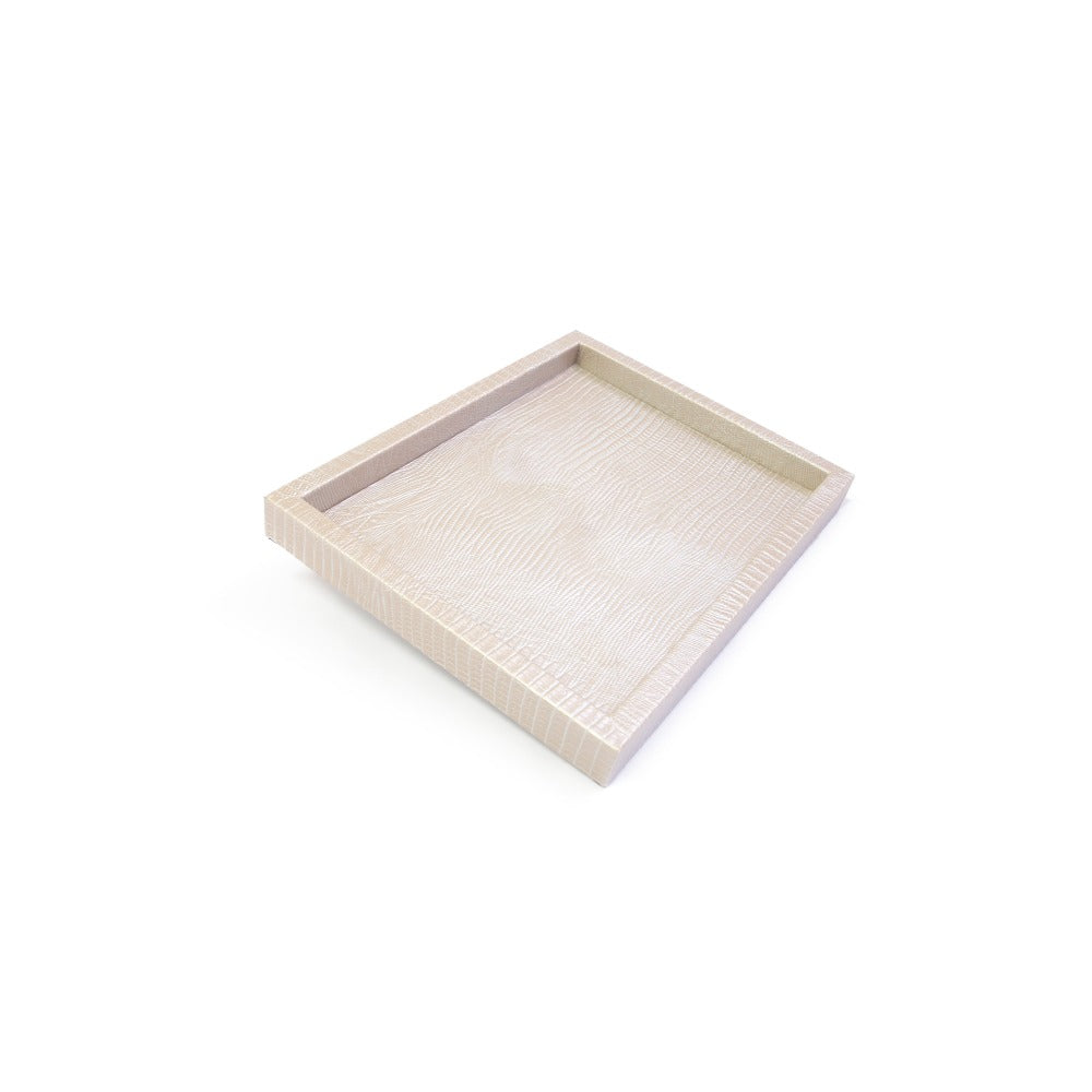 CHAROLA LADDU TEJUS PLATA BEIGE