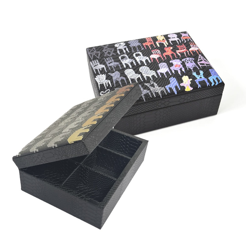 CAJA DE TE 6 NEGRO MATE PEDRO FRIEDEBERG