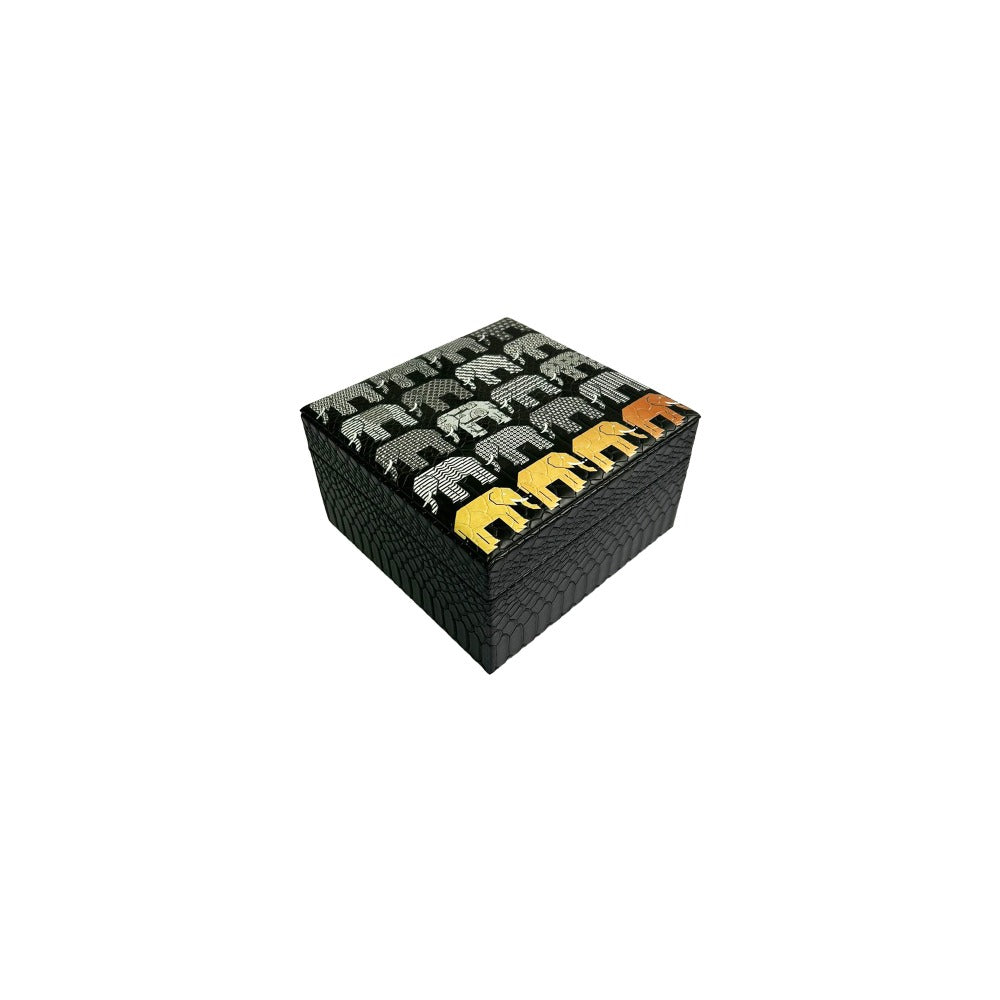 CAJA DECORATIVA CHICA NEGRO MATE PEDRO FRIEDEBRG