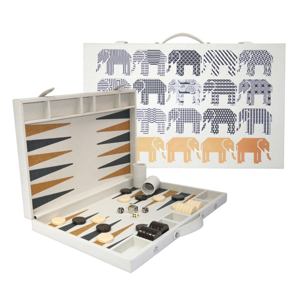 BACKGAMMON GRANDE FIORE BLANCO PEDRO FRIEDEBERG