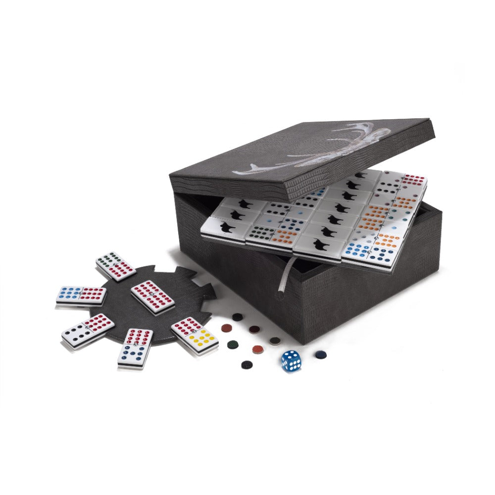 DOMINO CUBANO LUJO GRIS ARMADILLO