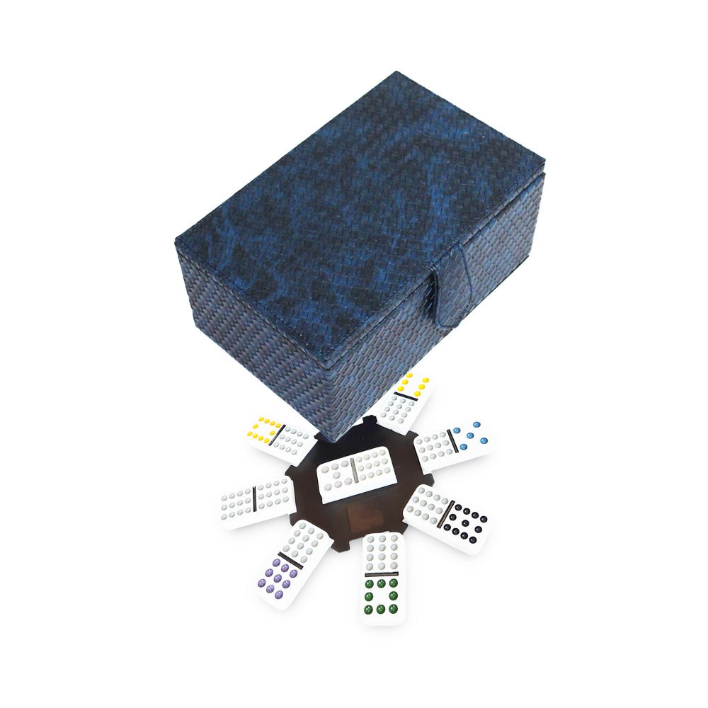 DOMINO CUBANO LUXIO AZUL LISO