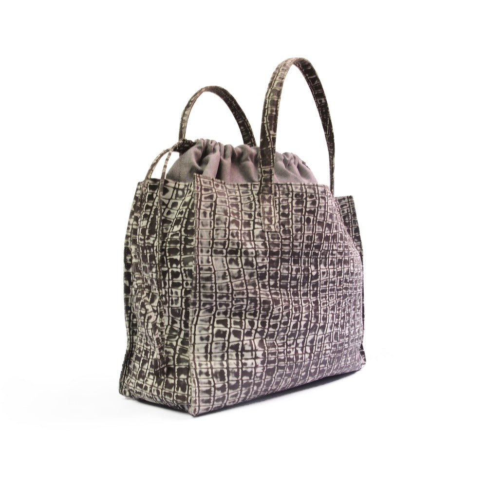 BOLSA VALENTINA WILD COCO BLANCO CON CAFE