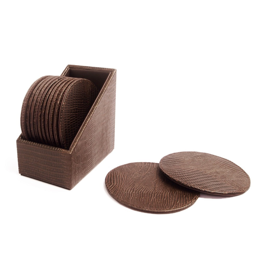 ESTUCHE PORTA VASOS CIRCULARES 12 LISO