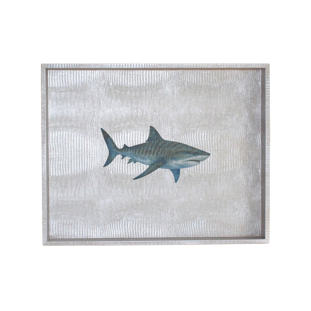 CHAROLA GRANDE TEJUS PLATA BEIGE