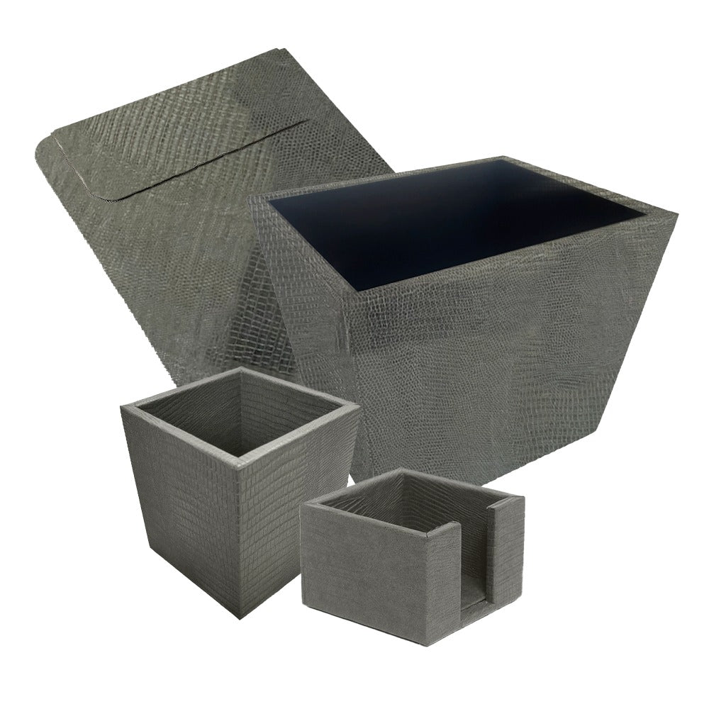 KIT OFICINA GRIS ARMADILLO