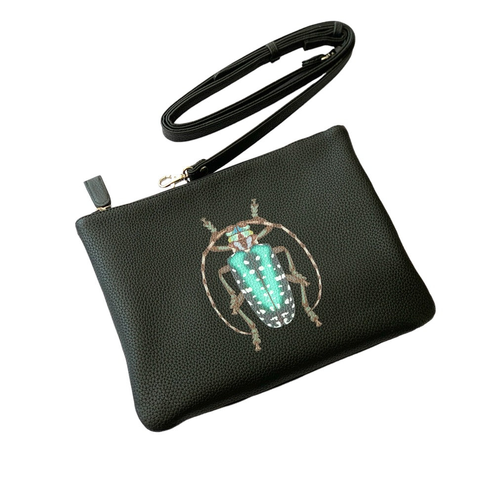 BOLSA DELFINA HOLLY 516 NEGRO