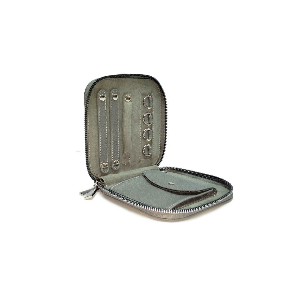 JOYERO DE VIAJE HOLLY 512 GRIS OSCURO