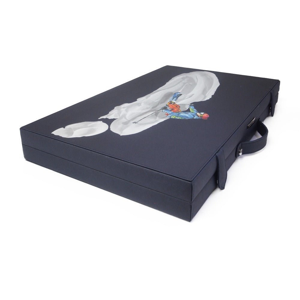BACKGAMMON GRANDE FORRO AZUL NOCHE TAY XACUR
