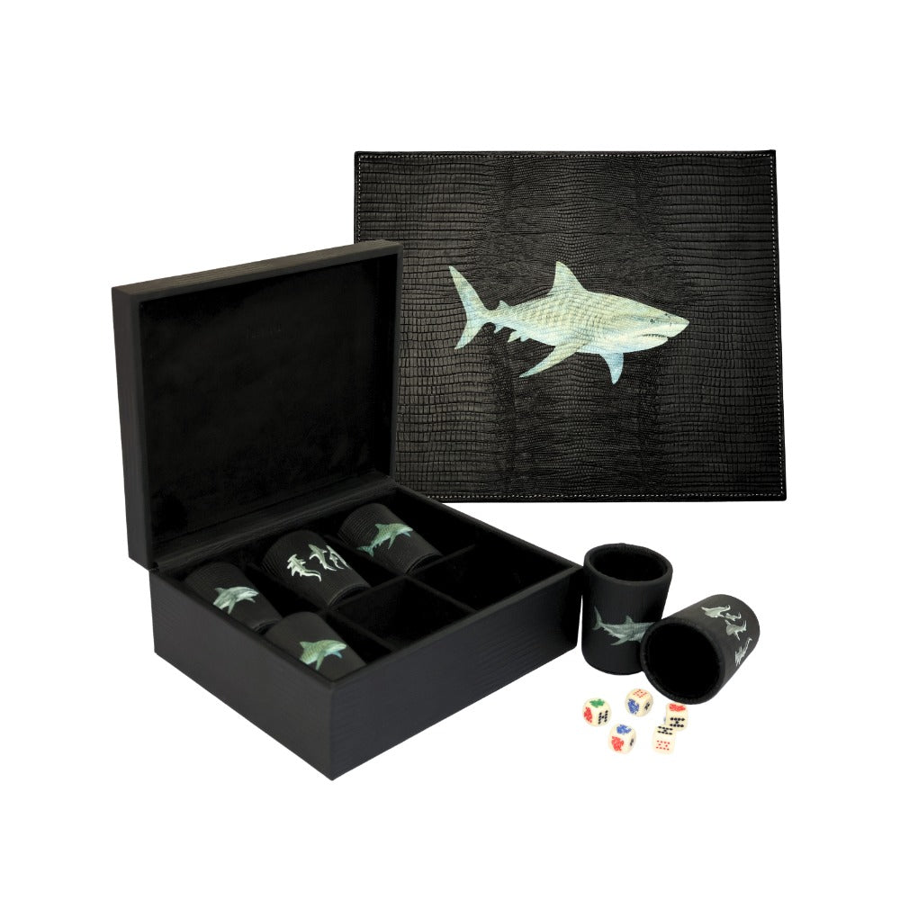 SET CUBILETES NEGRO ARMADILLO