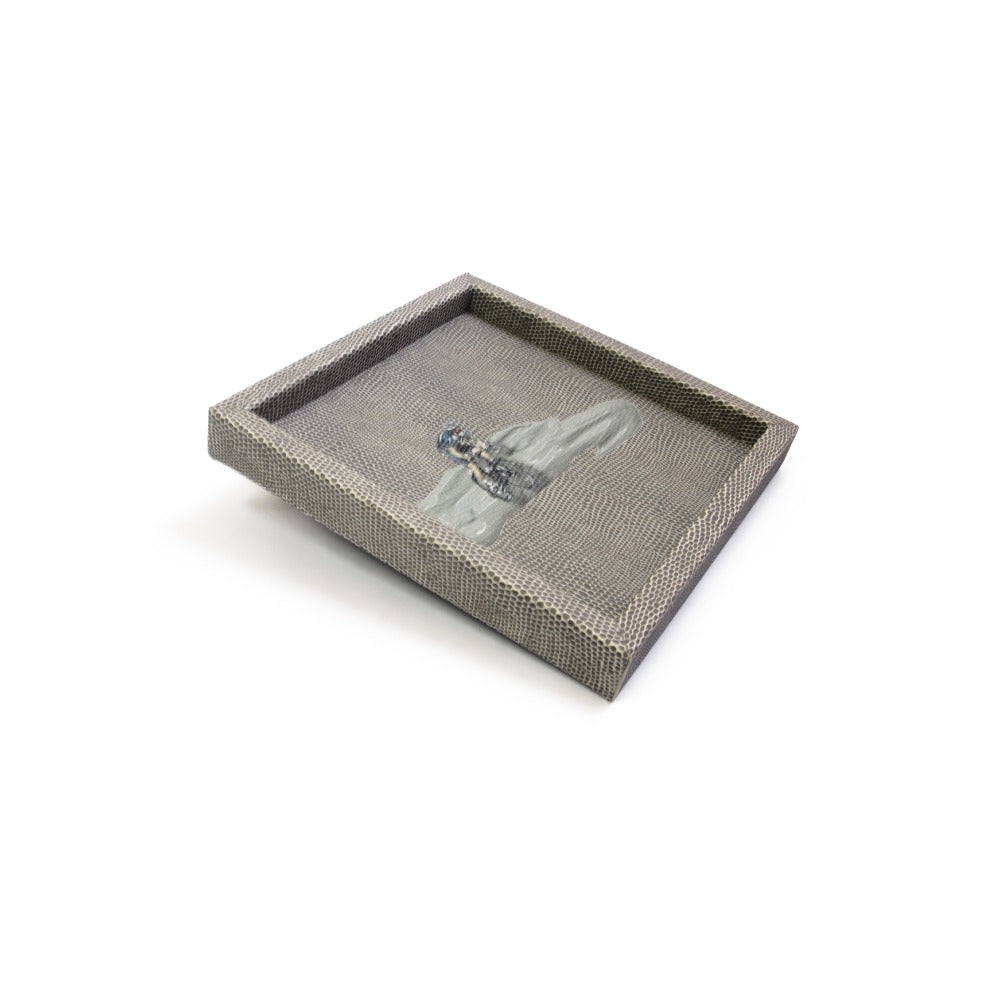 CHAROLA 18 X 18 REPTIL GRIS TAY XACUR