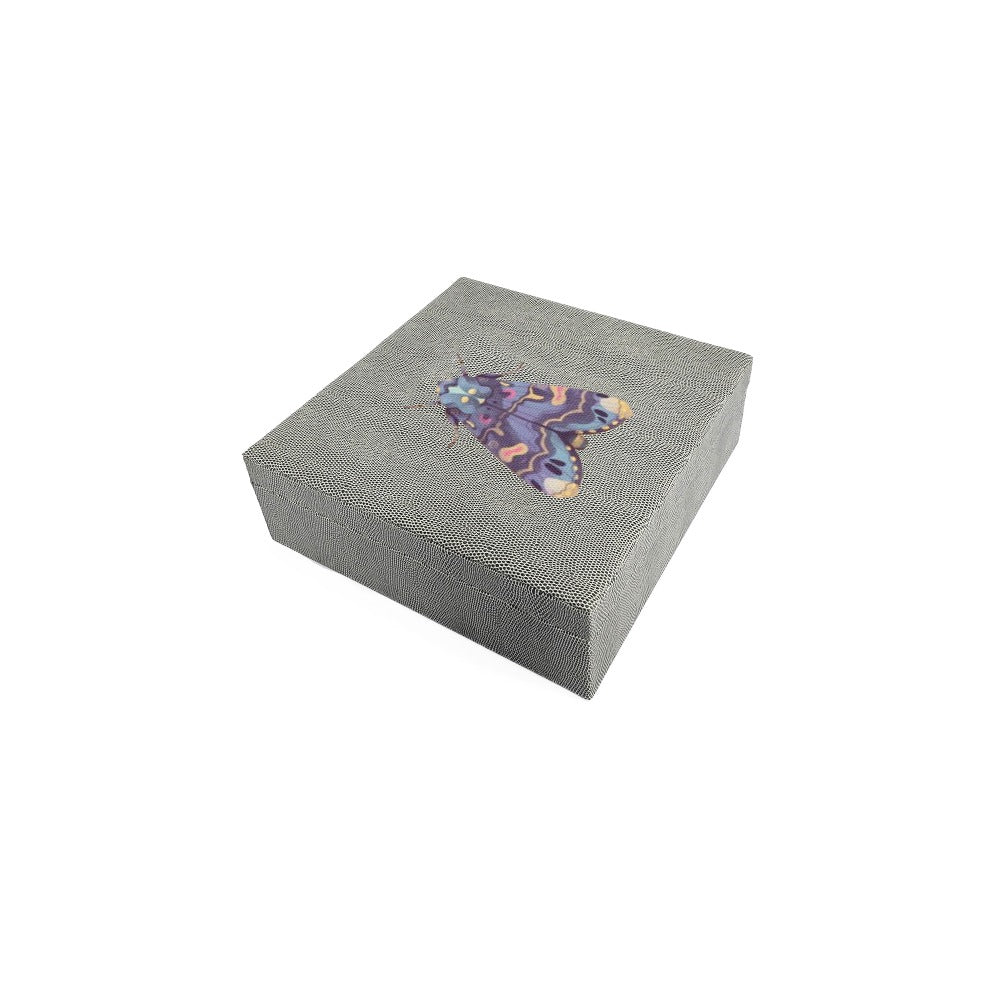CAJA DE TE 9 REPTIL GRIS