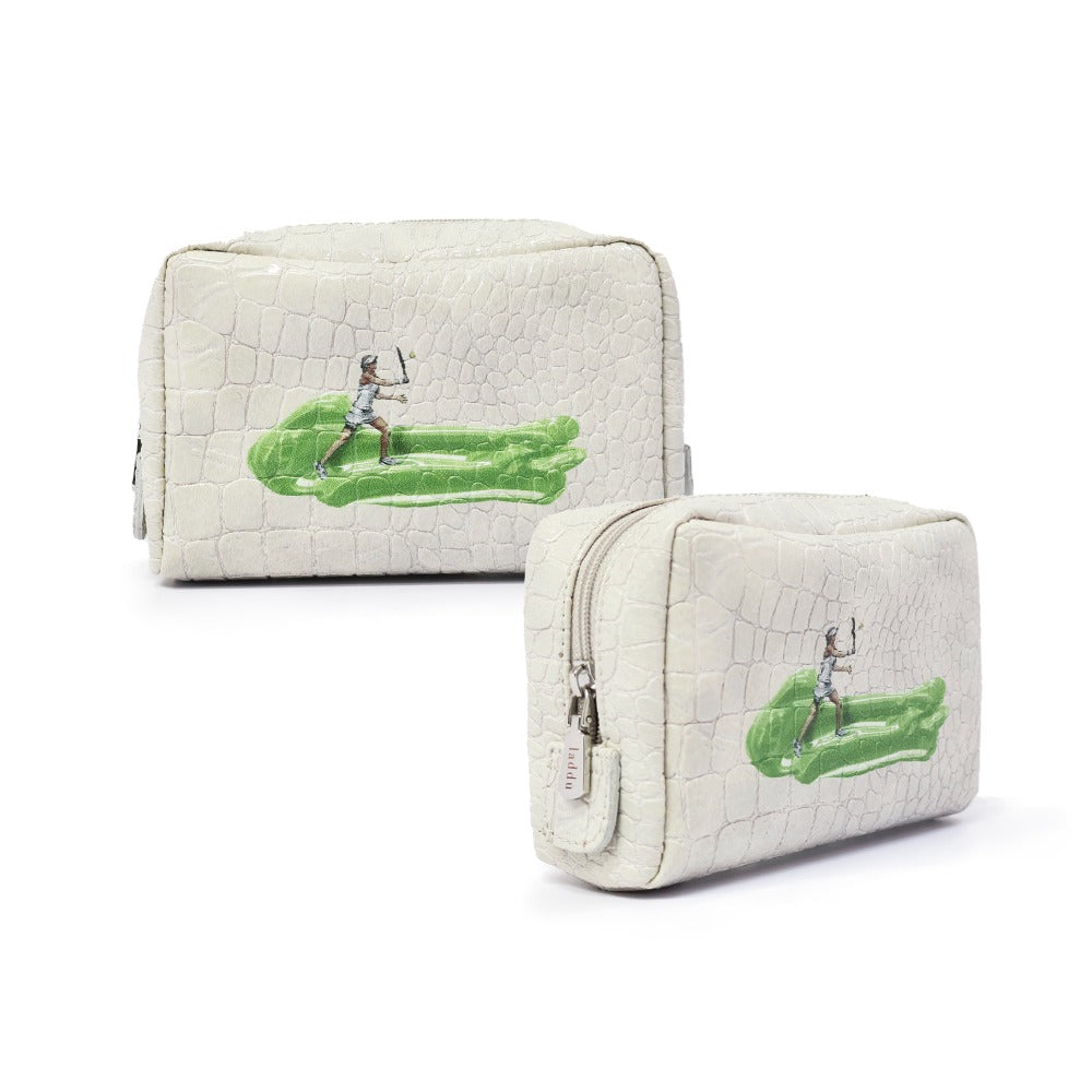 POUCH MONKEY WOMAN GRIS CLARO TAY XACUR