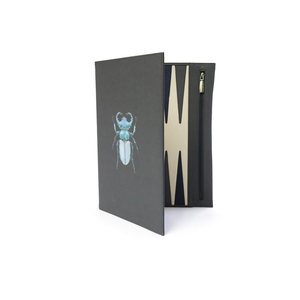 BACKGAMMON DE VIAJE FORRO COOL GREY