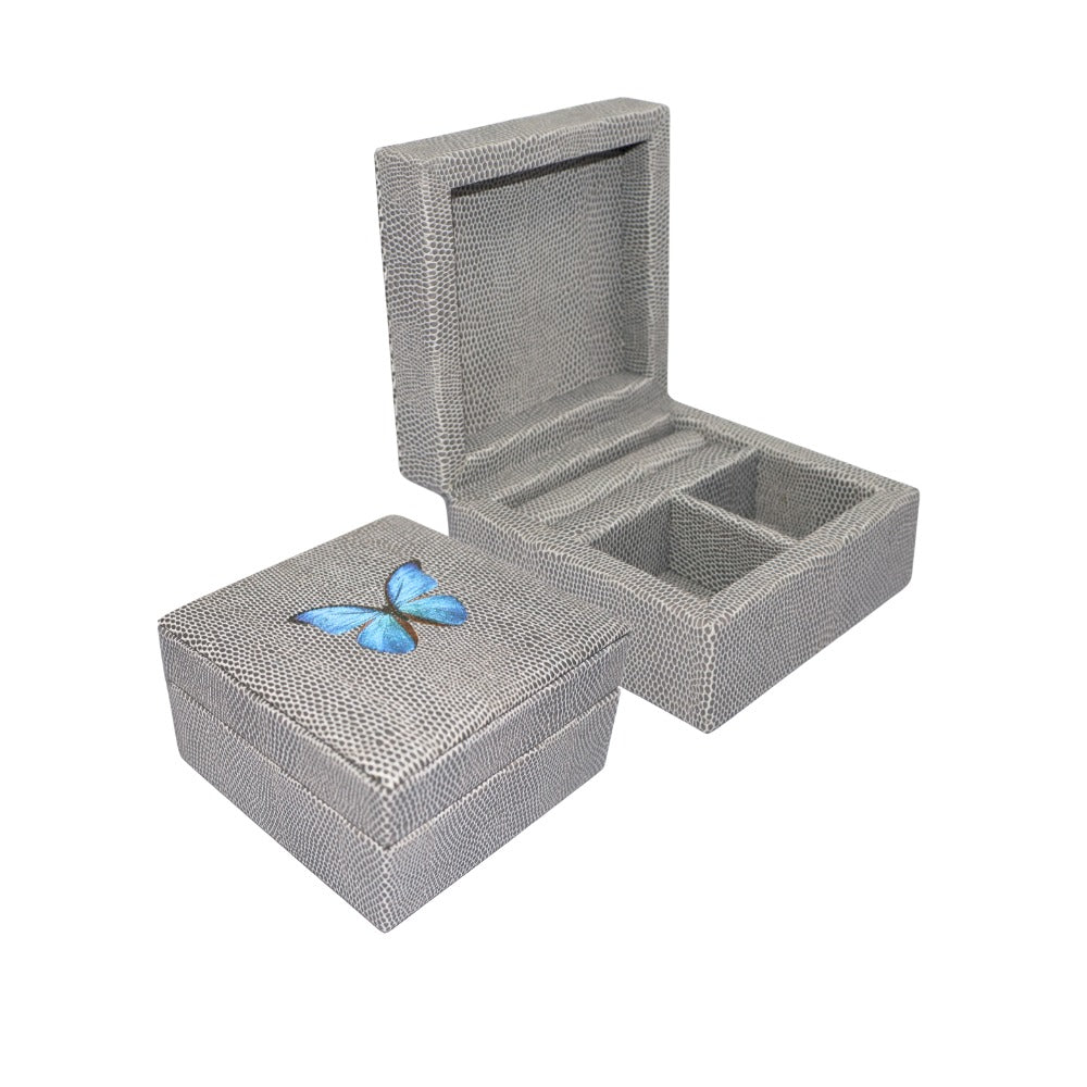 JOYERO MINI REPTIL GRIS