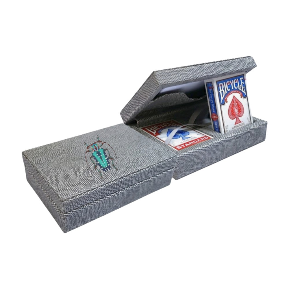 GREY REPTILE LUXURY PLAYING CARDS