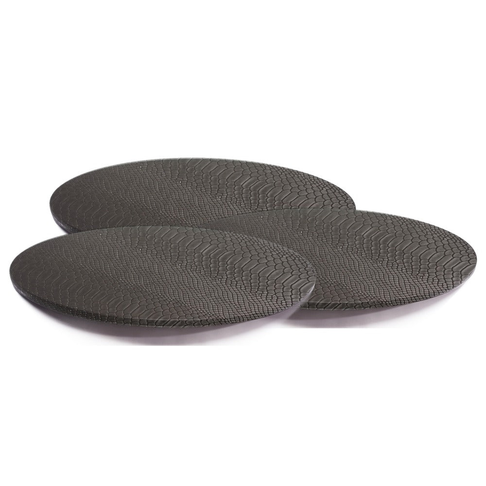 LAZY SUSAN 50 CM NEGRO MATE LISO