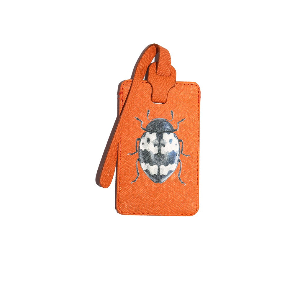 TAG PARA MALETA FORRO NARANJA