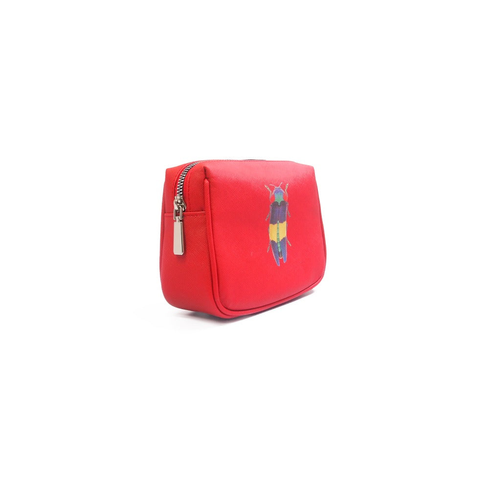 NECESER MINI FORRO ROJO