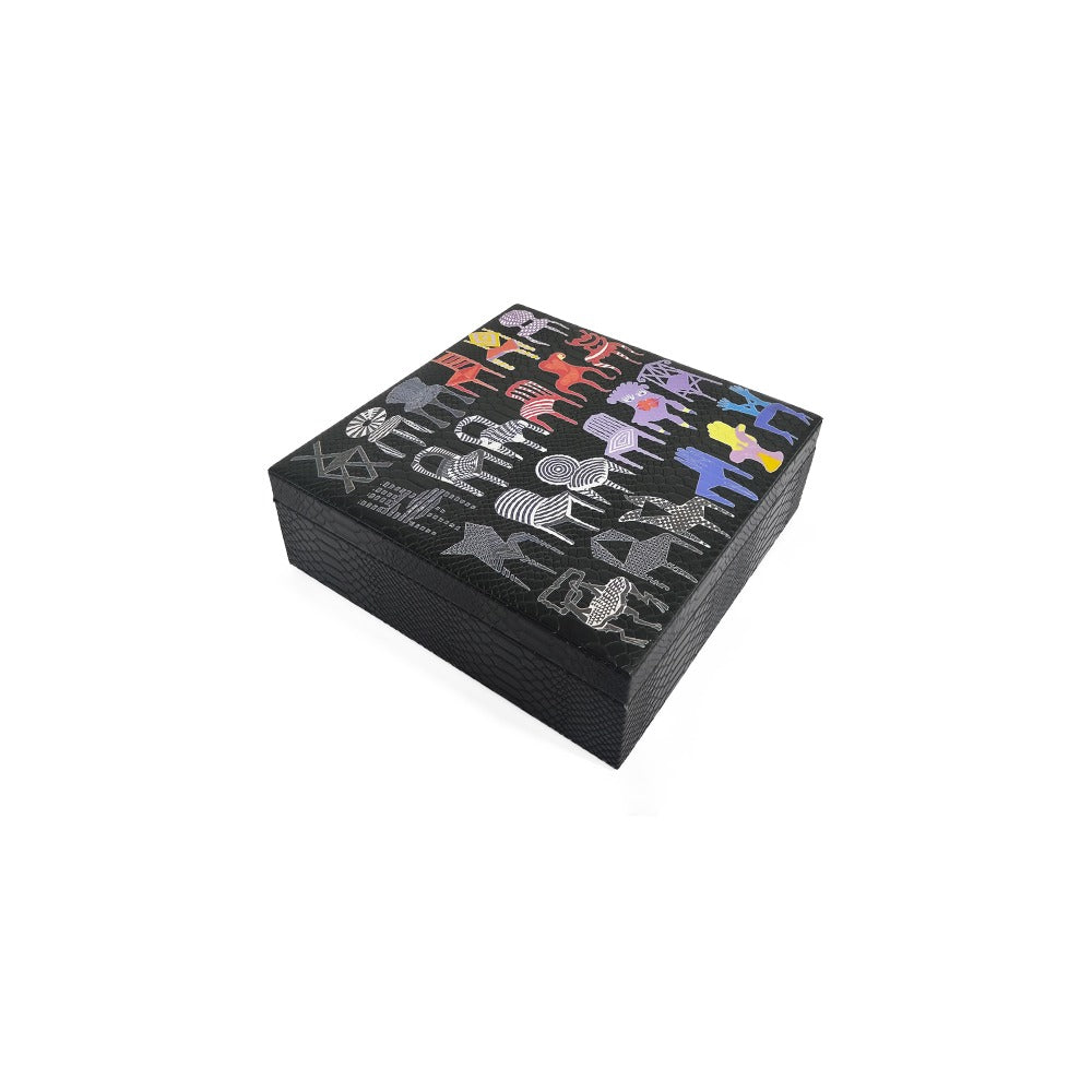 CAJA DE TE 9 NEGRO MATE PEDRO FRIEDEBERG