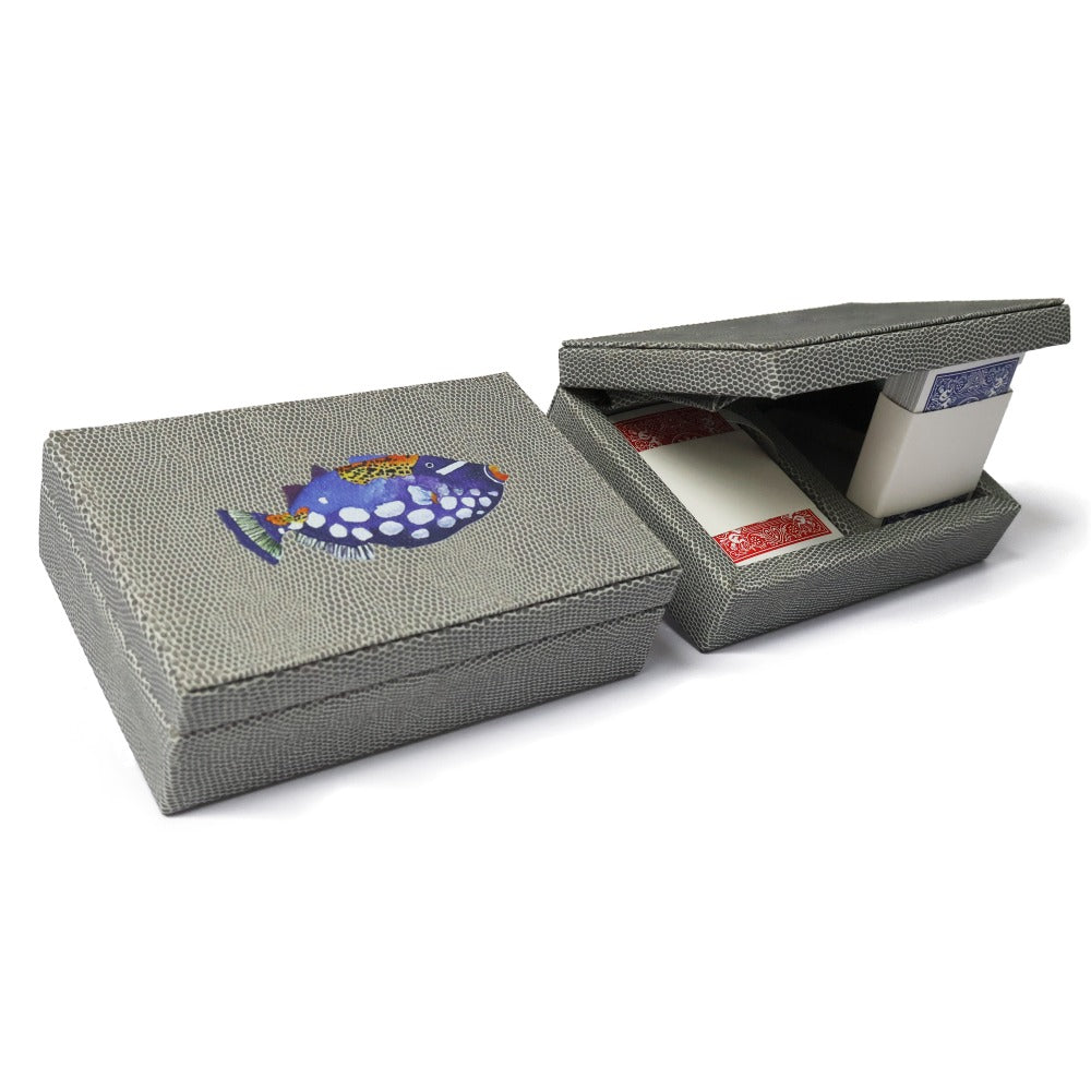 BARAJAS LUJO REPTIL GRIS