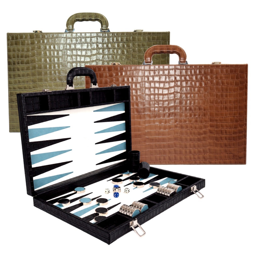 BACKGAMMON GRANDE PIEL