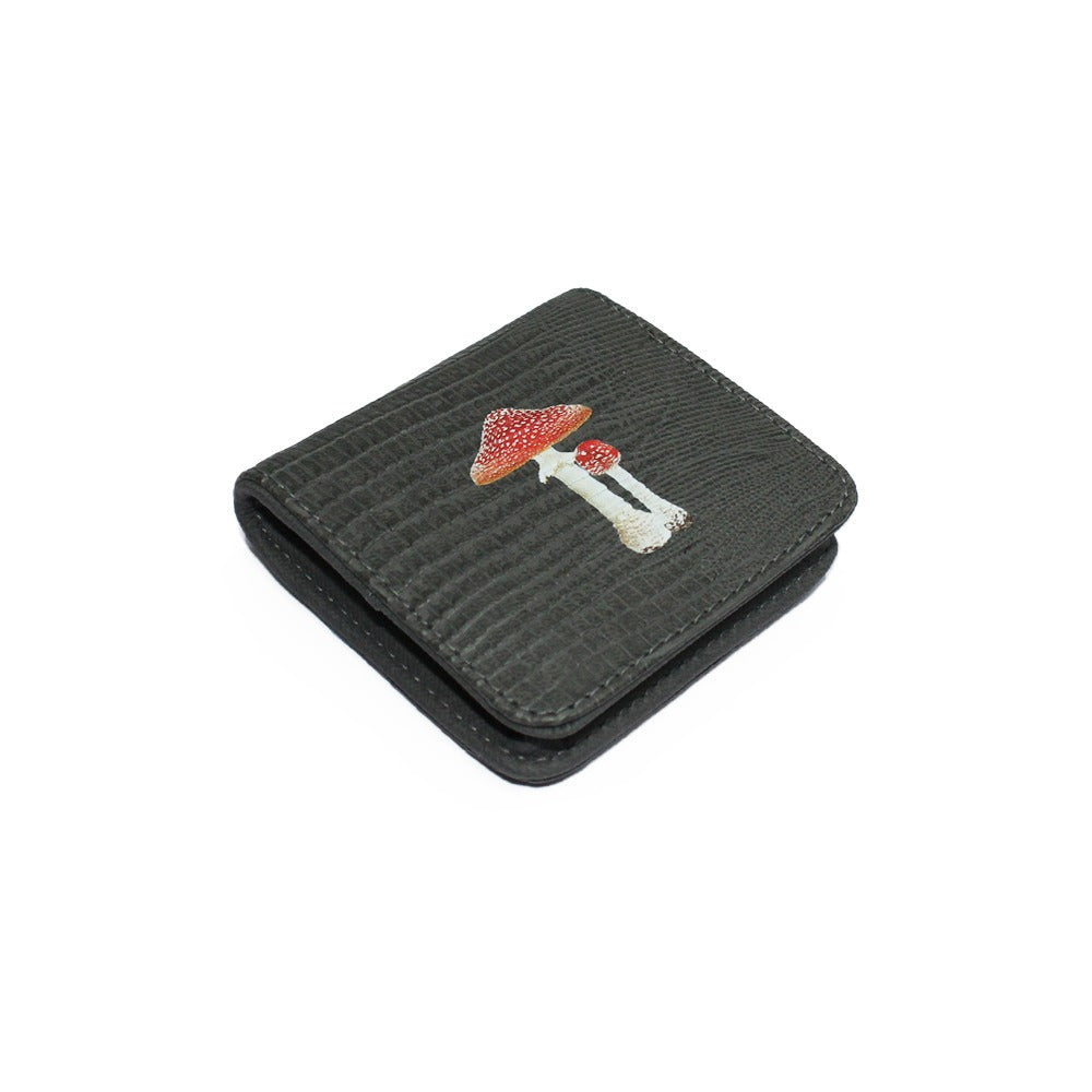 MONEDERO CUADRADO GRIS ARMADILLO