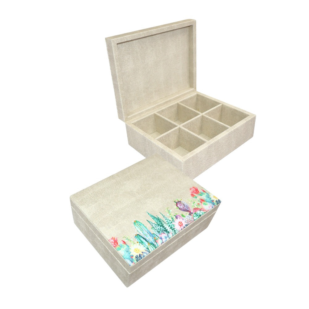 CAJA DE TE 6 RAYITAS CARNE
