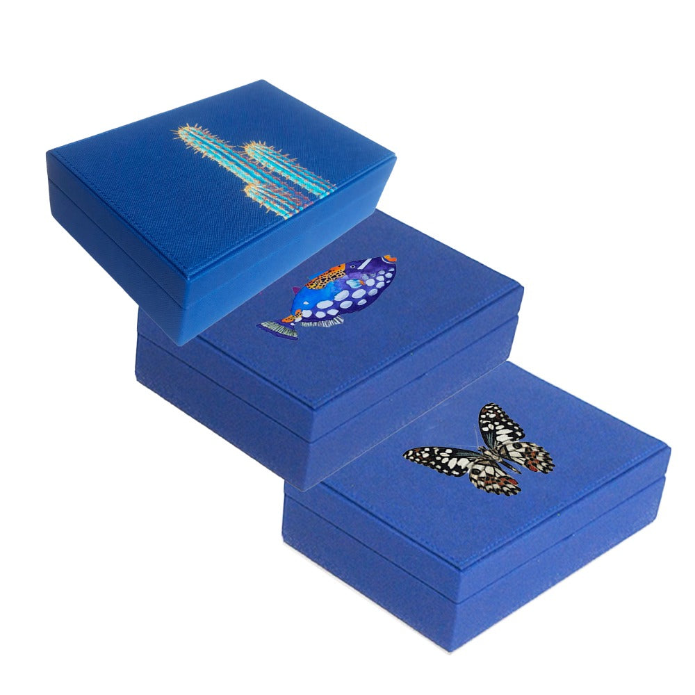 BARAJAS LUJO FORRO AZUL MEDIO