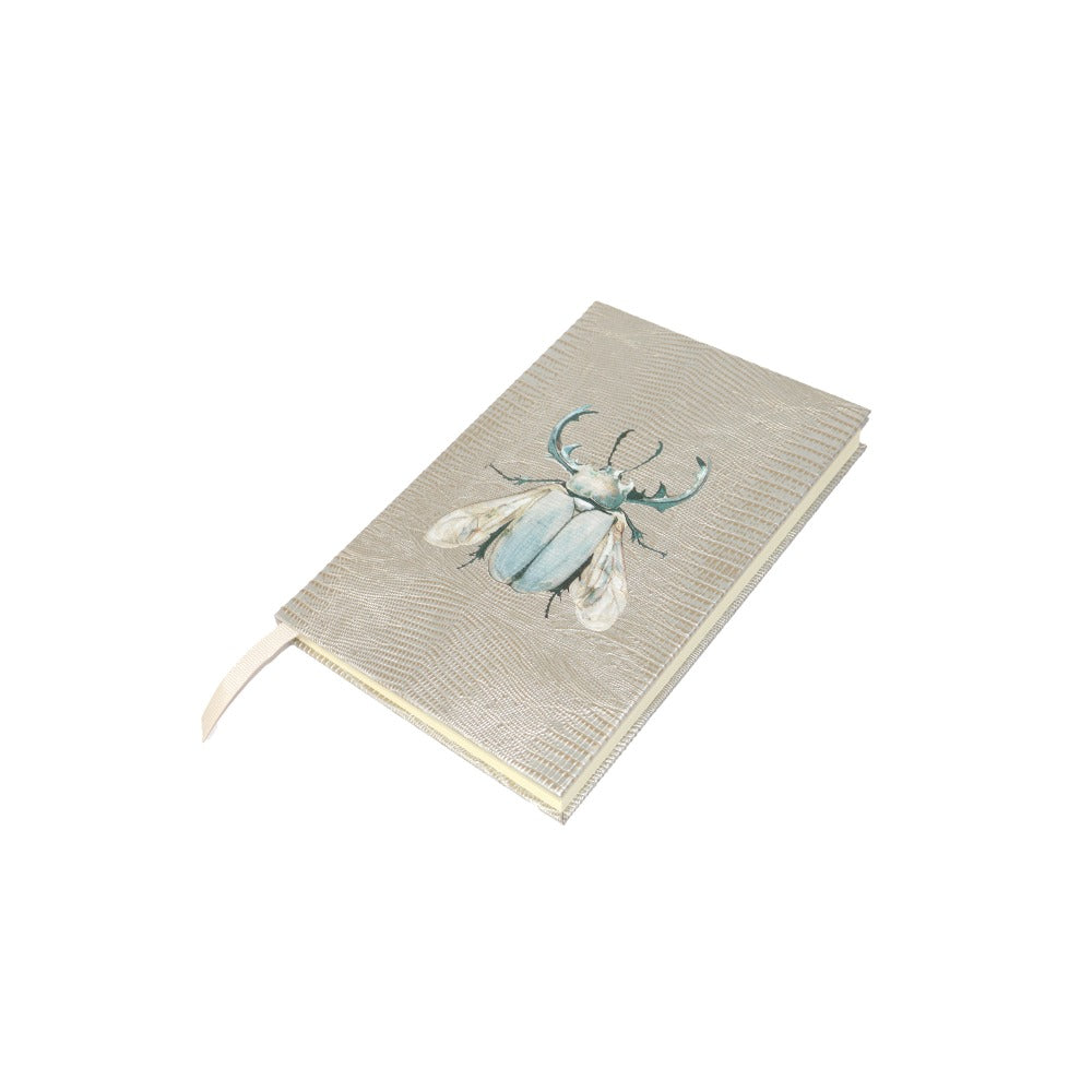 LIBRETA TEJUS PLATA BEIGE