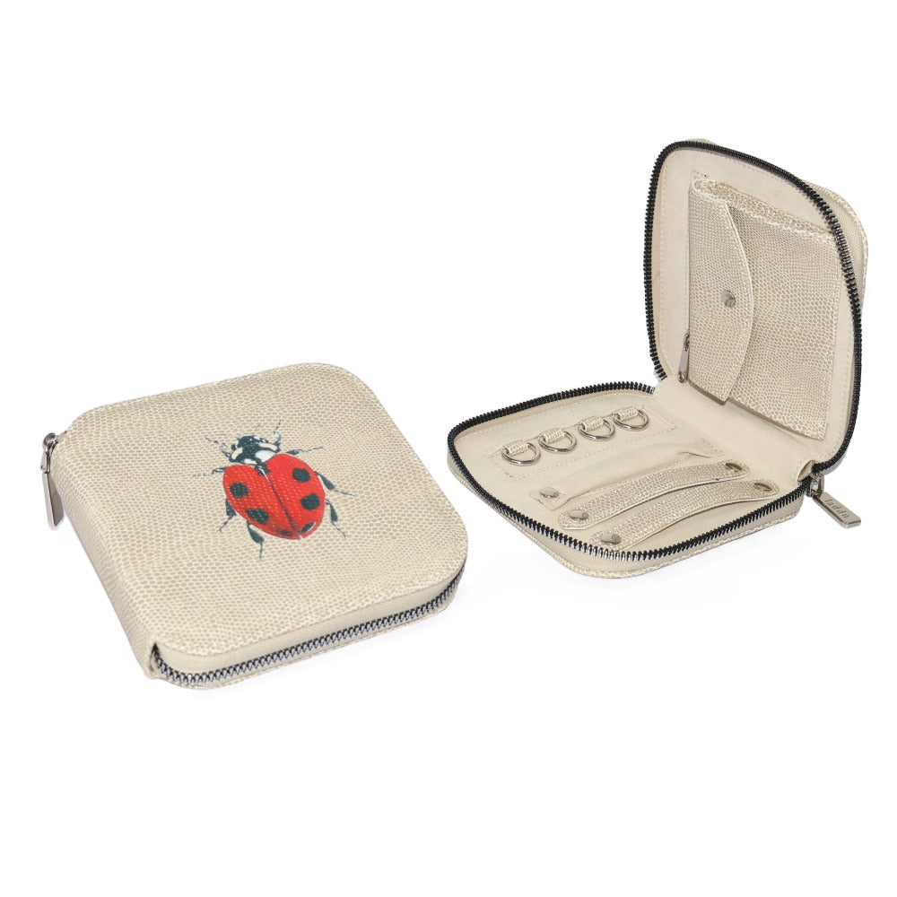 JOYERO DE VIAJE RAYITAS CARNE