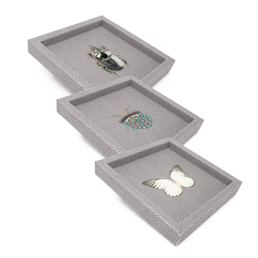 CHAROLA 15 X 15 REPTIL GRIS