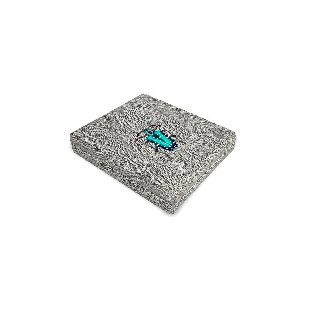 DOMINO PLANO CHICO REPTIL GRIS