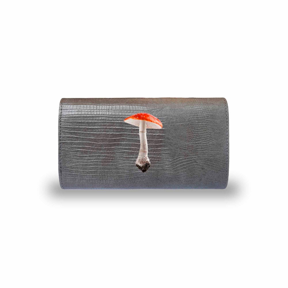 CARTERA LICHA GRIS ARMADILLO