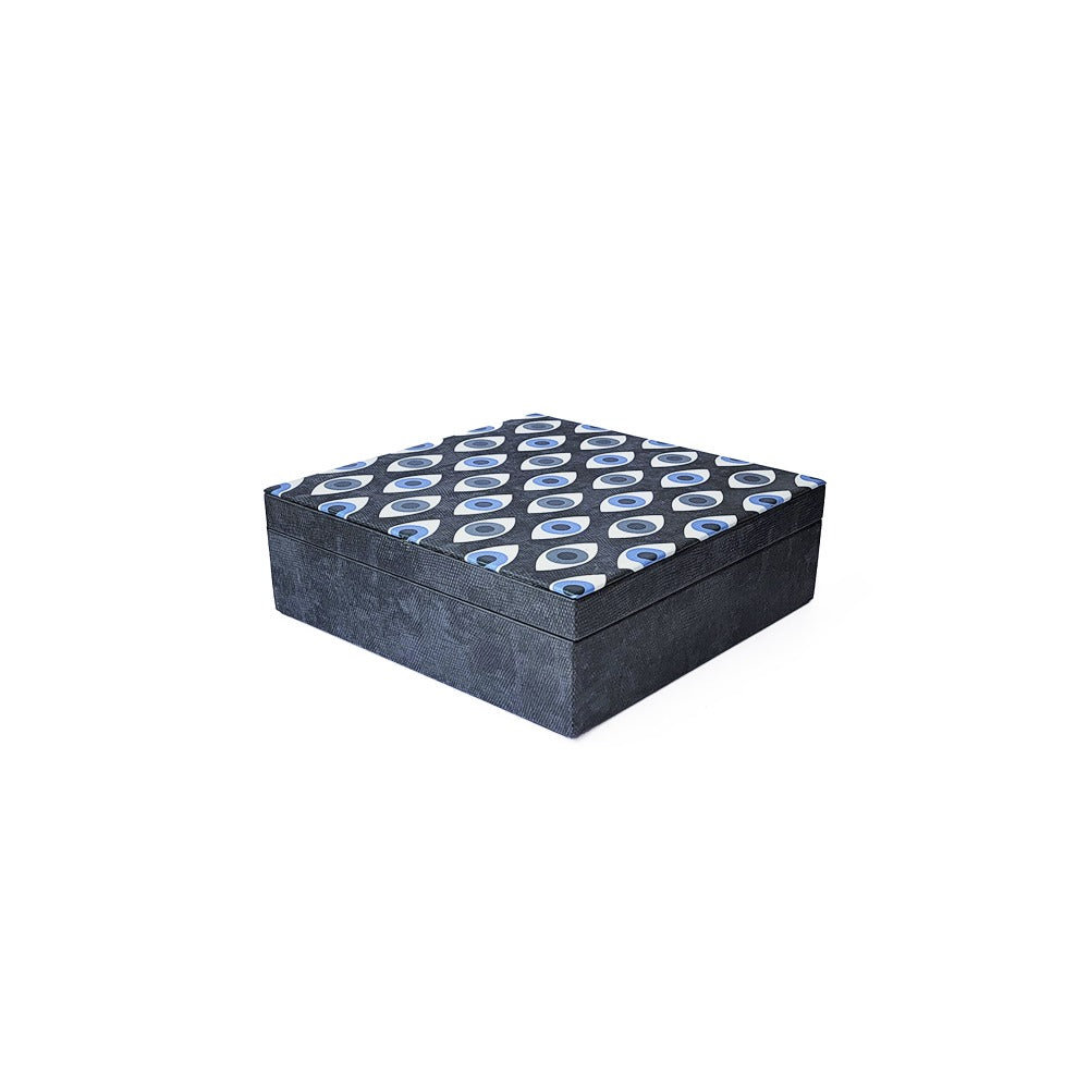CAJA DE TE 9 OXFORD OJOS AZULES